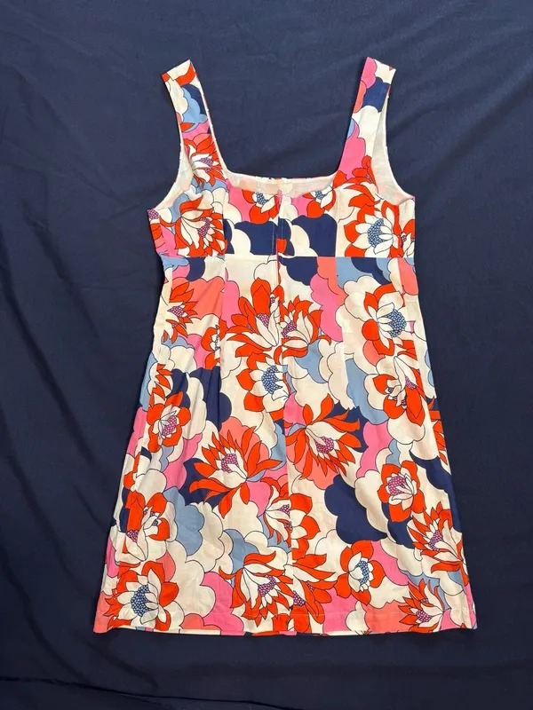ModCloth x Barbie Retro Repercussions Floral Babydoll Dress Size 6 - Image 3