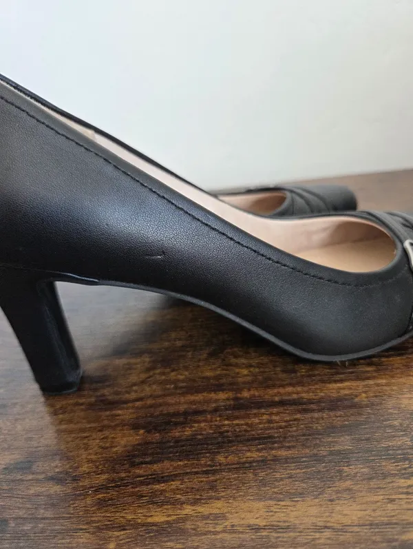 Life Stride Velocity Memory Foam Mickie Heel Shoe Black Professional Size 8.5 M - Image 6