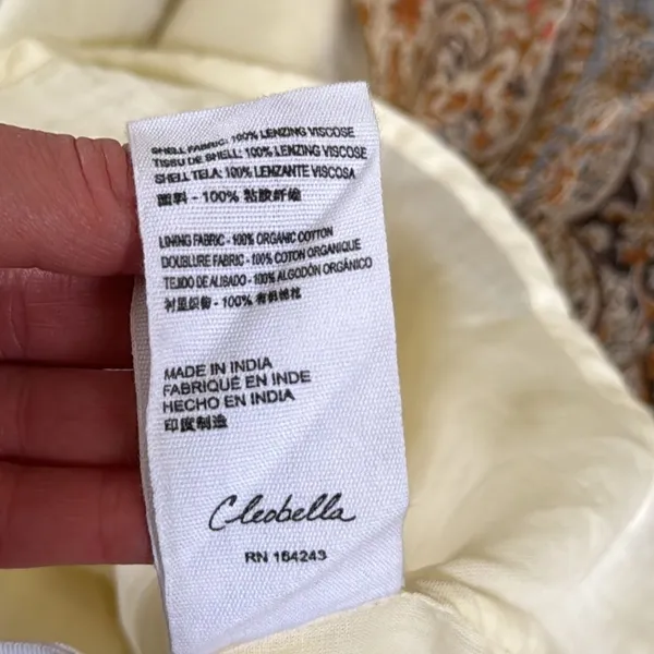Cleobella Arabella Ankle Dress XL Kaleidoscope - Image 8