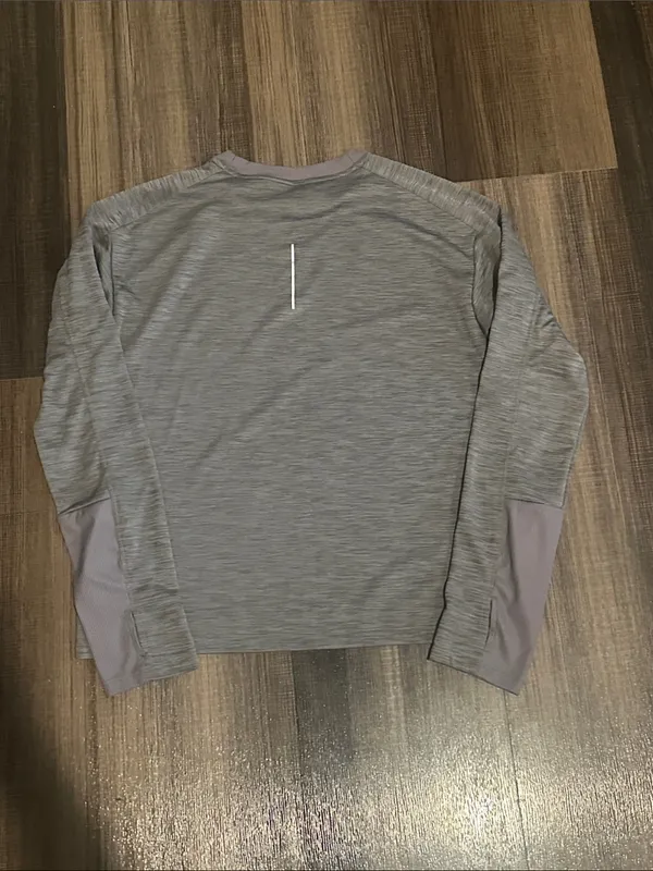 Nike Women’s Crewneck Athletic Top - Heather Gray - Image 3