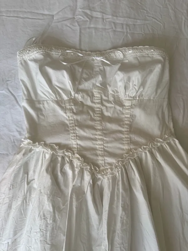 White Dress Francesca's - Image 4