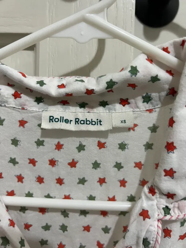 Roller Rabbit Starry Night Sleep Tunic Shirt Gown Womens - Image 5