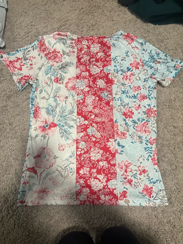 Floral Shirt Red - Image 10