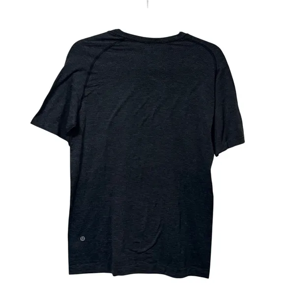 Lululemon Metal Vent Tech Short Sleeve Shirt Dark Grey Heather Womens Size S - Image 2