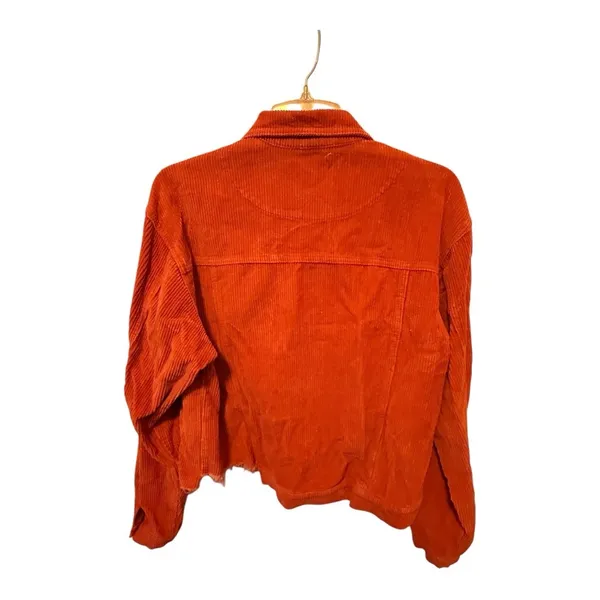 POL Corduroy Jacket with‎ Raw Hem - Image 3