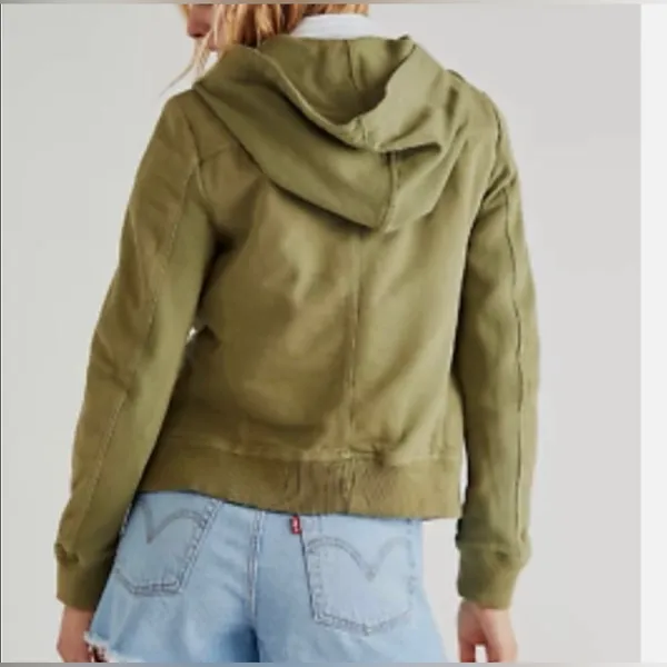 We The Free Olive Utility Jacket - Image 2