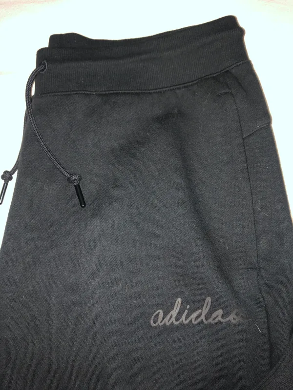 Adidas Black  Baggy Sweatpants - Image 3