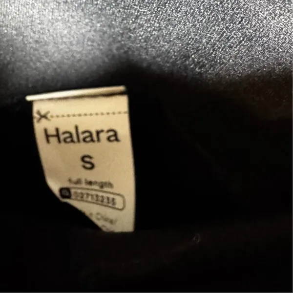 NWOT Halara Women's Size Small Black High Waisted Athleisure Leggings - Image 7