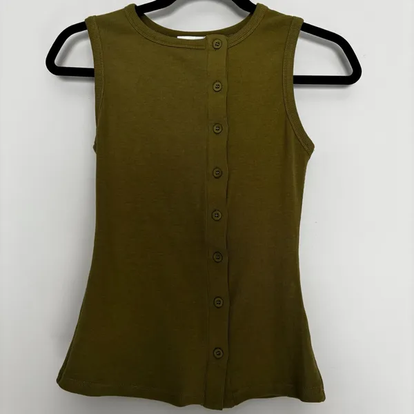 Petal & Pup Adeline Two Piece Set Olive Green Size S - Image 3