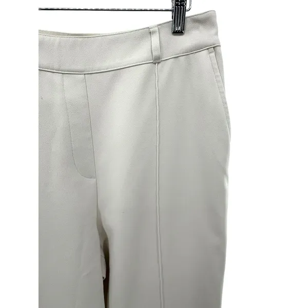 Spanx Ponte Slim Straight Pants Cream Beige‎ Size Large L Stretch Pull On - Image 4