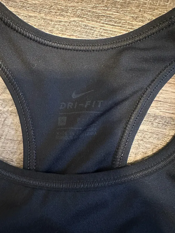 Black Nike Sports Bra Dri-Fit - Image 3