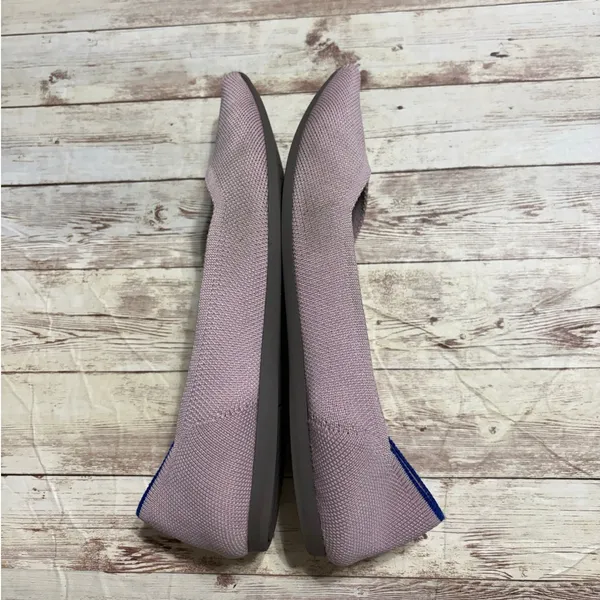 Rothy's The Point Slip-on Flats Size 8.5 Petal Pink Washable Comfort - Image 8