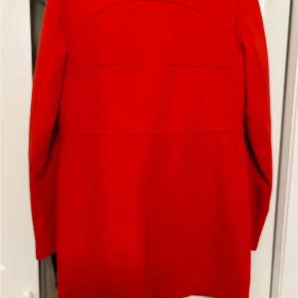 Vince Camuto Size XS red long peacoat jacket - Image 5