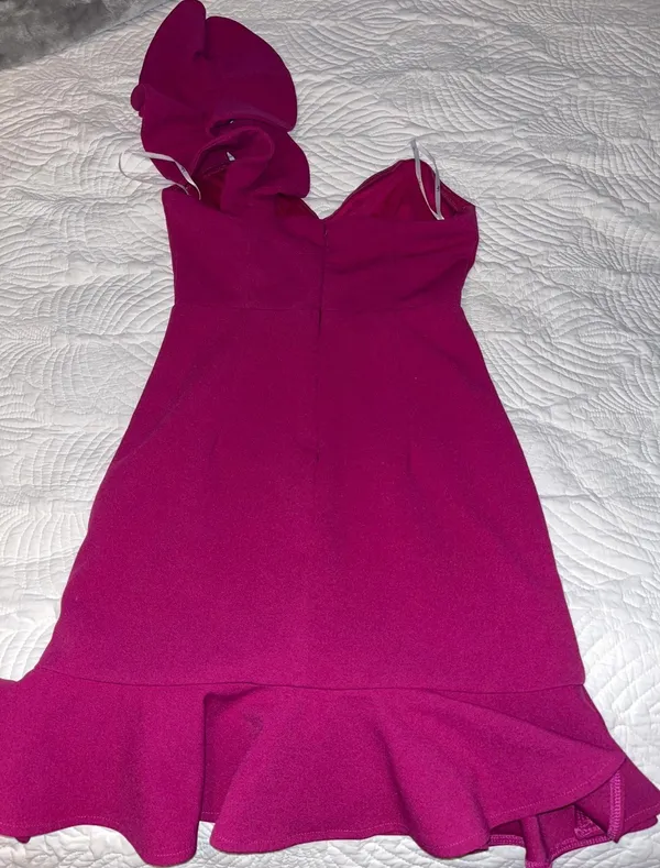 Lulus Captivate Me One Shoulder Dress - Image 3