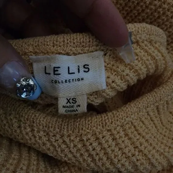 Le Lis Collection Womens Off Shoulder Long Shirt or Mini Dress - Image 3