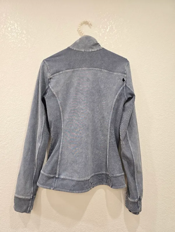 Lululemon Cut Class JacketWashed Moon Blue 6 - Image 6