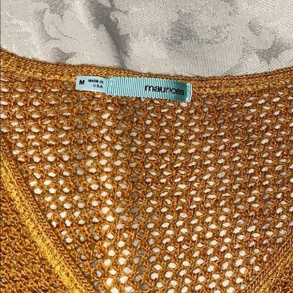 5/$30 🎈 Maurices‎ open knit women’s medium sweater - Image 4
