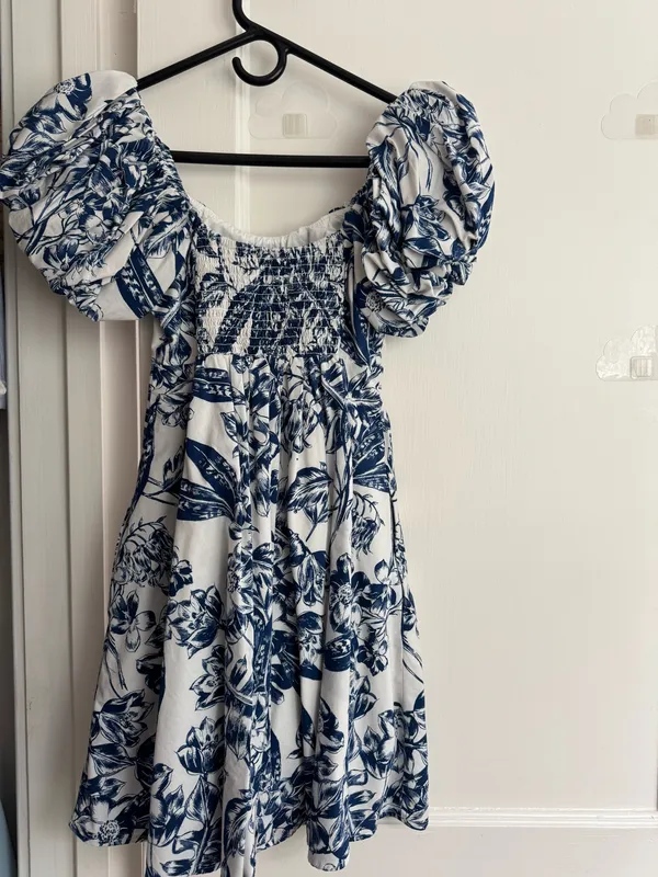 Abercrombie Puff Sleeve Mini Dress - Image 4