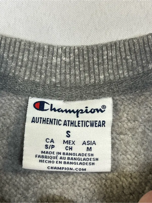 Champion K-State Powercat Raw Hem Cropped Women’s Crewneck Sweatshirt Small - Image 6