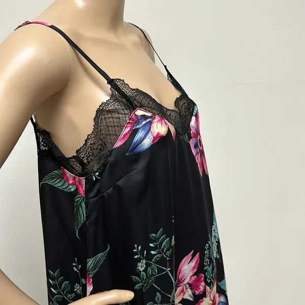NWT Lulu’s floral lined slip mini dress - Image 4