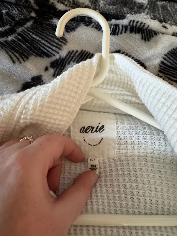 Aerie Lumberjane Waffle Shirt - Image 3
