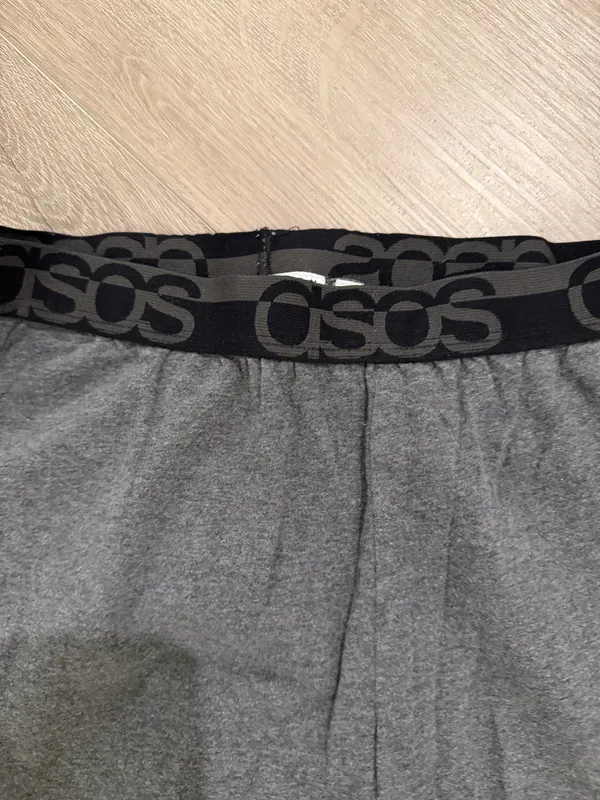 ASOS DESIGN Men’s Gray Lounge Joggers - Size Small - Image 4