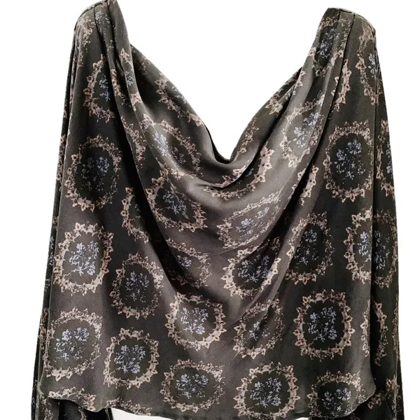 Free People Floral‎ Blouse Size Medium - Image 2