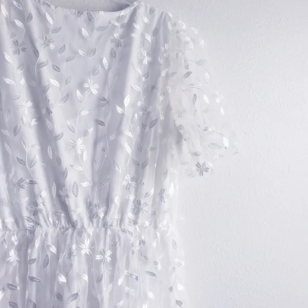 Baltic Born Marseille Embossed Maxi Dress Tulle New Without Tags - Image 10