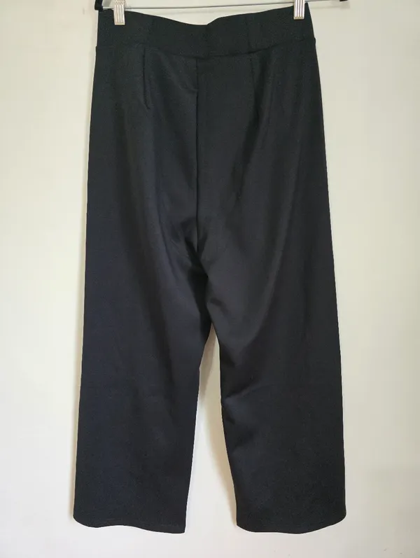 Women s ADIDAS Wide Leg Pull On Stretchy Pants. - Image 3
