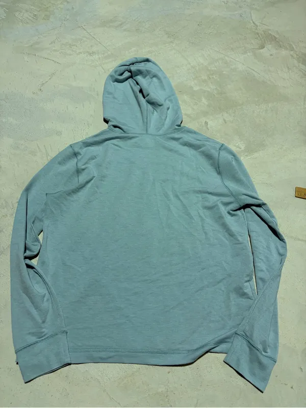 Toes on the nose Light Blue Hooded sweatshirt medium - Image 14