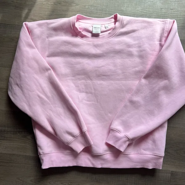 Aritzia Cozy Sweatfleece Perfect Crew Sweatshirt  - Image 3