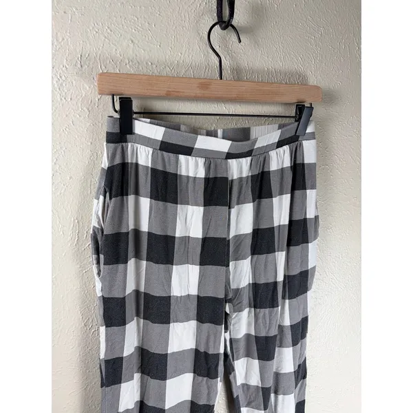 Kyte Baby Women’s Bamboo Pajama Set Size Small Matching Top Pants Plaid Gingham - Image 9