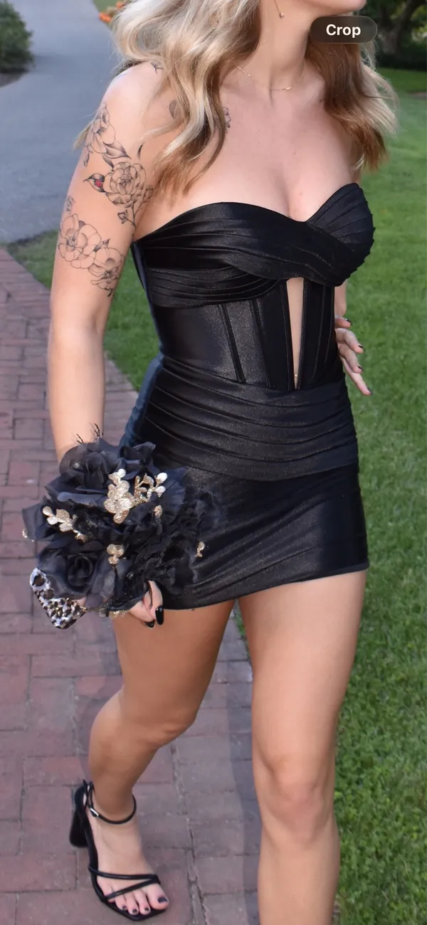 Black Sherri Hill Dress - Image 5