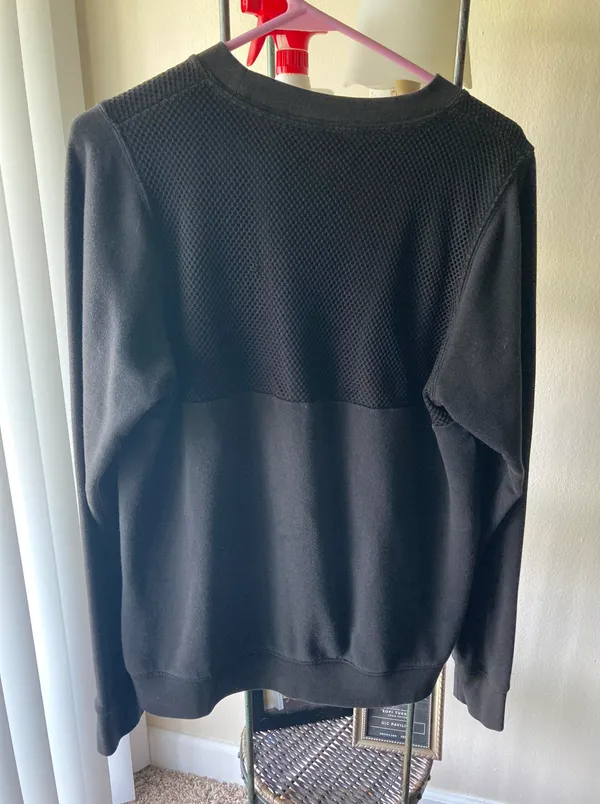 PINK - Victoria's Secret Mesh Crew Neck Sweatshirt - Image 3