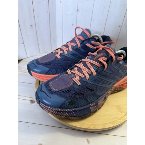 Hoka One One Speedgoat 2 Womens 10 Blue Raspberry Trail Running Shoes 1016796 ** - Image 4
