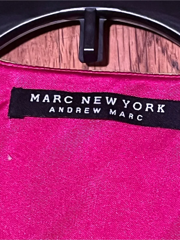 Marc New York Andrew Marc Textured Shift Dress Possible Size L Fully Lined - Image 4