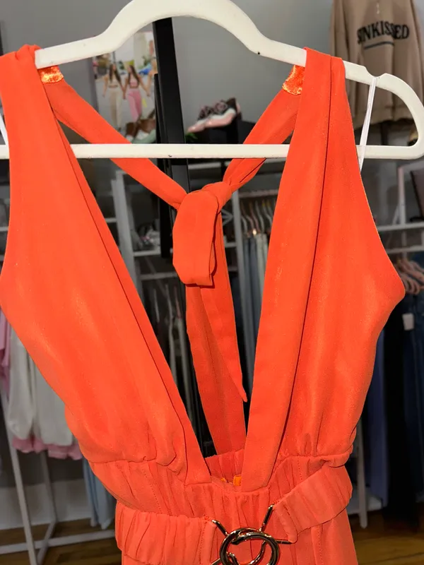 Beach Dress With Built In Bodysuit - Image 4