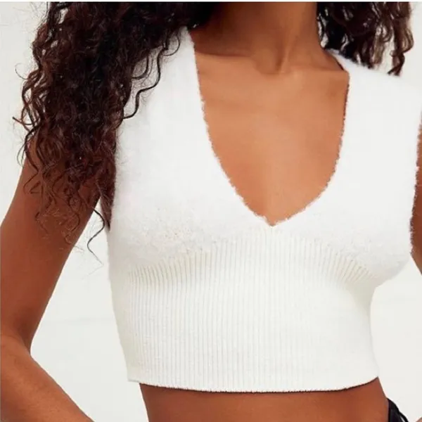 NEW free people she cute crop top - Image 9