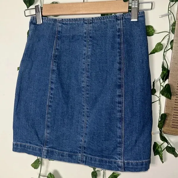 PacSun Denim Pencil Skirt - Image 3