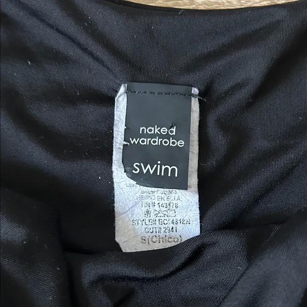 naked wardrobe Black Swim Bottoms - Image 2