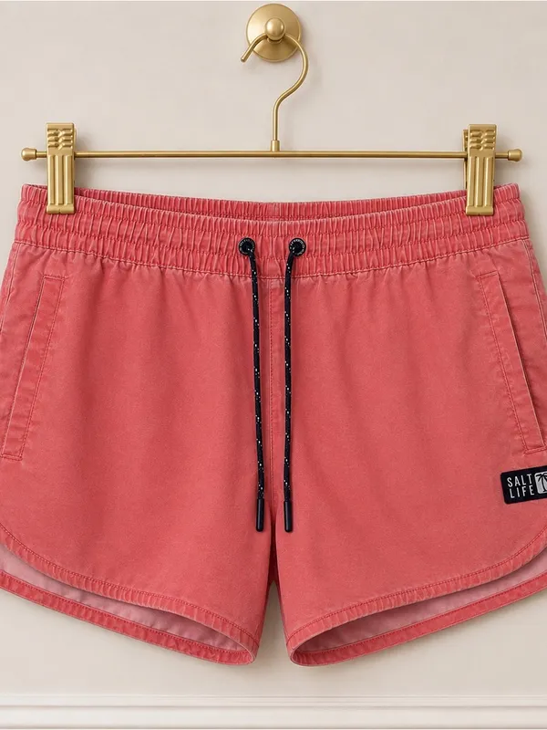 Salt Life Women’s S Coral Pull-On Beach Board Shorts Swim Coastal - Image 2