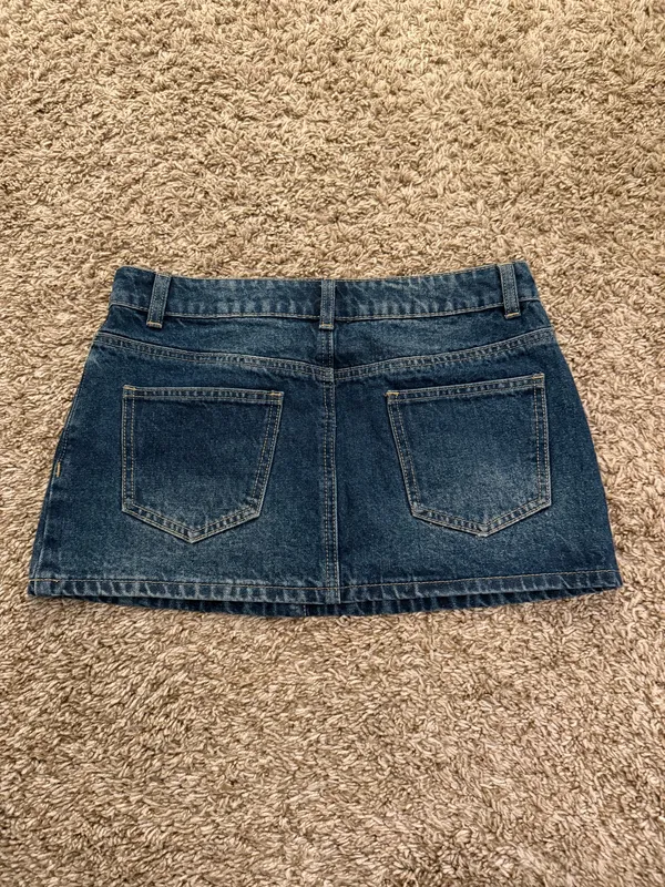 Edikted Skirt Denim - Image 2