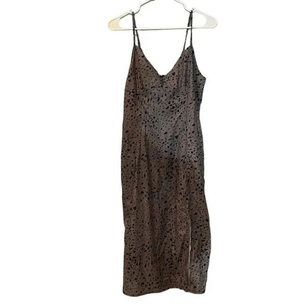 SHEIN Cheetah‎ Print Slip Dress Size Small - Image 2