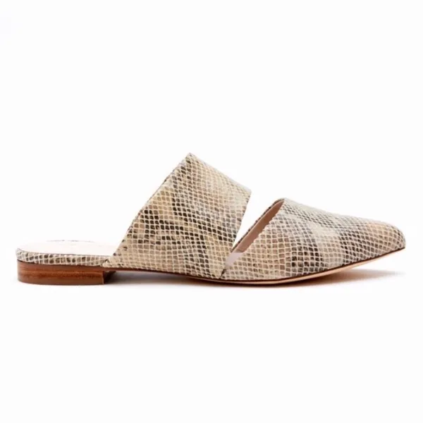 MATISSE | Berlin‎ Natural Snake Mules 7.5 $129 Tan - Image 5