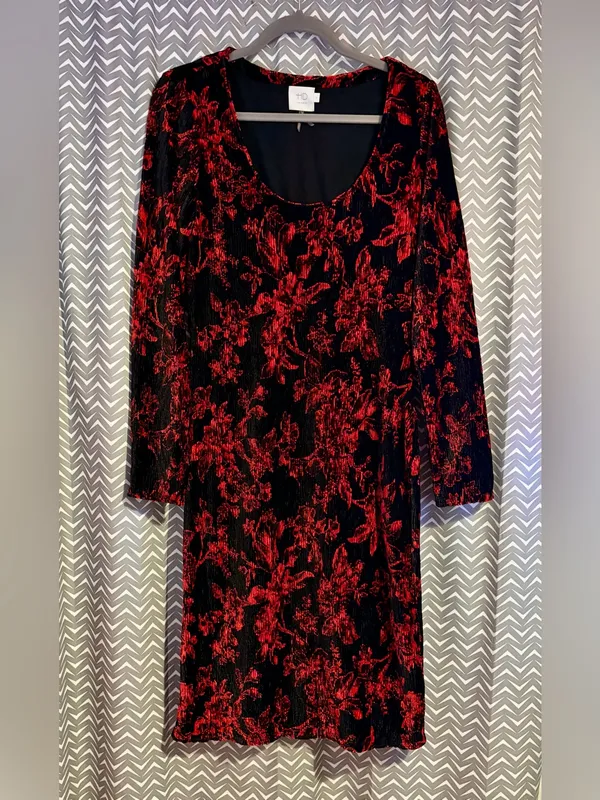 Anthropologie / HD in Paris | Dierdre Velvet Column Dress, M - Image 4