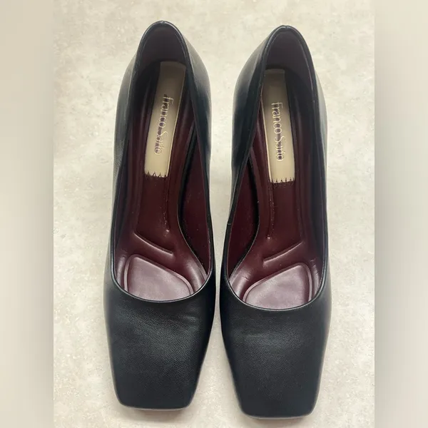 Franco sarto Finley Black Leather Franco Sarto Pumps - Image 4