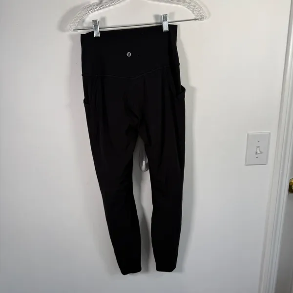 Lululemon Align High Rise Pant Pockets Leggings 25" Black Gym Workout Womens 6 - Image 5