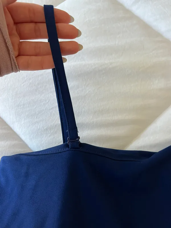 Banana Republic Royal Blue One Shoulder Tank - Image 4