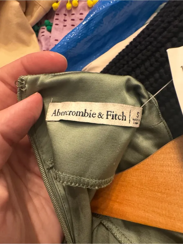 ABERCROMBIE‎ & FITCH Sleeveless Gathered Waist Dress - Image 4