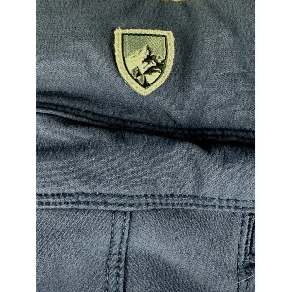 Kuhl Transcendr Womens Skinny Hiking Pants Navy Blue Size 4 Reg Ankle Zip Pocket - Image 2